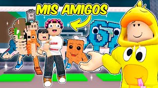 MEJORANDO LA CUENTA de mis AMIGOS en STEAL A BRAINROT Roblox!