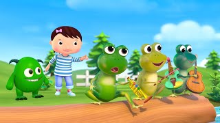 Counting with the Five Speckled Frogs | Fun Baby Songs | Classic Baby Songs