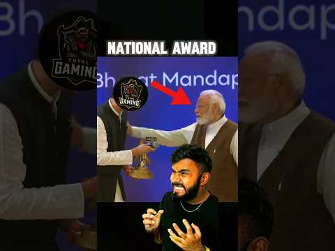 Total Gaming international award 😱🔥 !! @TotalGaming093 #shorts