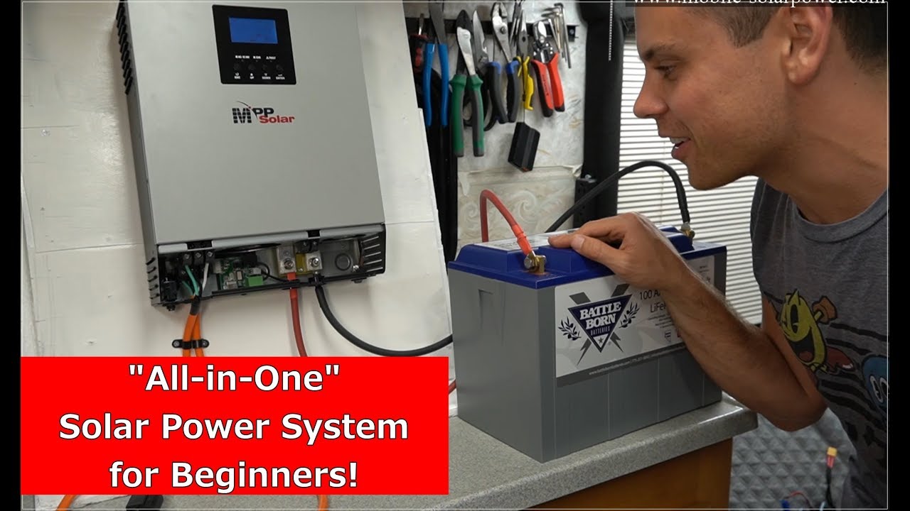 Beginner Friendly All-in-One Solar Power System! Build a System in Minutes