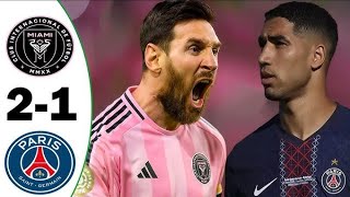 Messi Hat-Trick 💥 Inter Miami vs PSG 4-3 - All Goals & Highlights - Club World Cup 2025 | messi