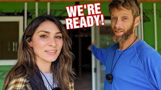 Our Cabin Homestead Build Will Look COMPLETELY Different!| Final Prep Before Round Wood Log Siding