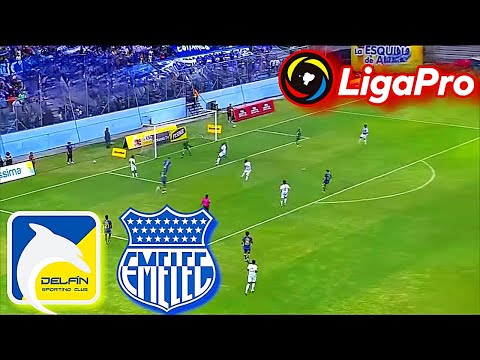 Delfin SC vs Emelec Liga Pro Ecuador 2025 EN VIVO