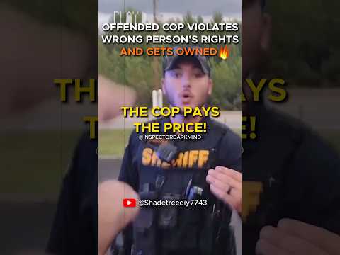 'See You On Youtube!' Cop Violates Guy's Rights in Unlawful Traffic Stop and Gets Owned and Sued