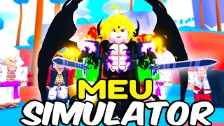 LANÇAMENTO do MEU SIMULATOR de ANIME NO ROBLOX !!