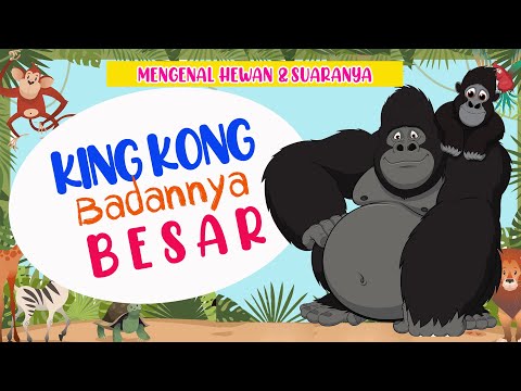 KING KONG BADANNYA BESAR -  LAGU SEKOLAH MINGGU