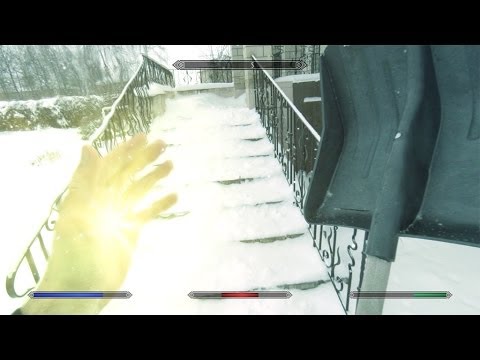Skyrim in Real Life: Snowcleaner