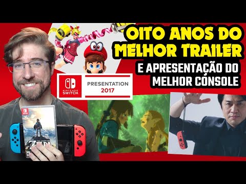 OITO ANOS do melhor TRAILER DE JOGO e APRESENTAÇÃO DE CONSOLE já feita até hoje