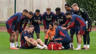 GUNNERS READY FOR NAPOLI | CHAMPIONS LEAGUE TRAINING 