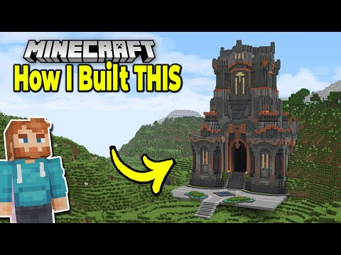 I built a Dwarven CASTLE in Minecraft 1.21! How to Build