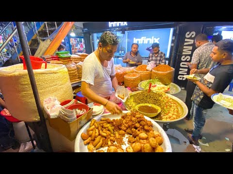 Bangladeshi Street King Jhal Muri Making Skills 😱🤤