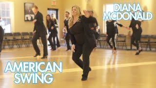 American Swing Dance Technique with Diana McDonald | Ballroom Dance Tips for Rhythm Dancers