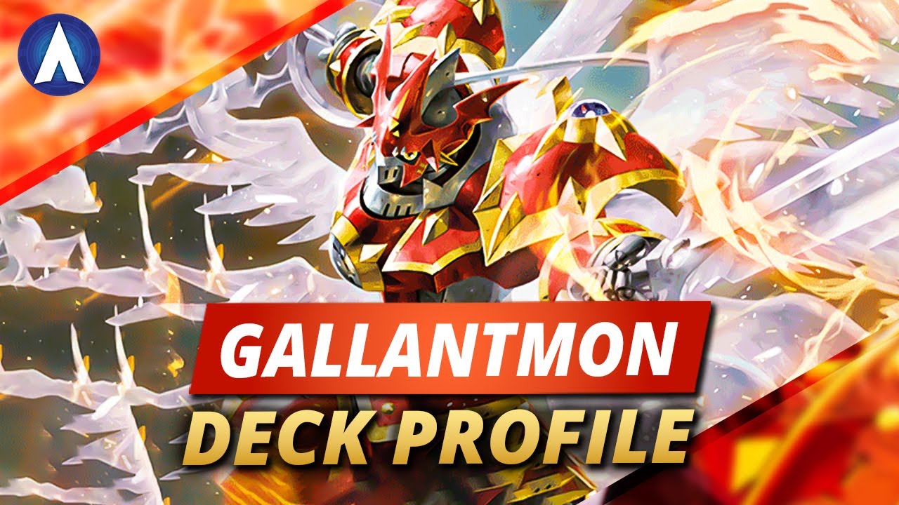 BURN EVERYTHING!!! Gallantmon Crimson Mode ACE Deck Profile & Combo Guide | Digimon Card Game BT17