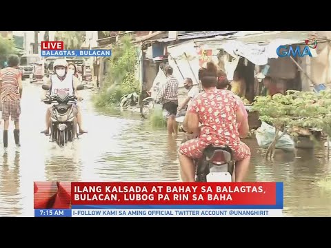 Ilang Kalsada At Bahay Sa Balagtas, Bulacan, Lubog Pa Rin Sa Baha ...