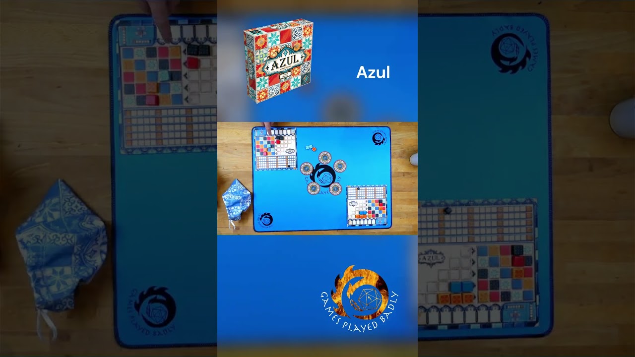 Unveiling Azul: The Stylish Tile Game #boardgame #boardgamereview