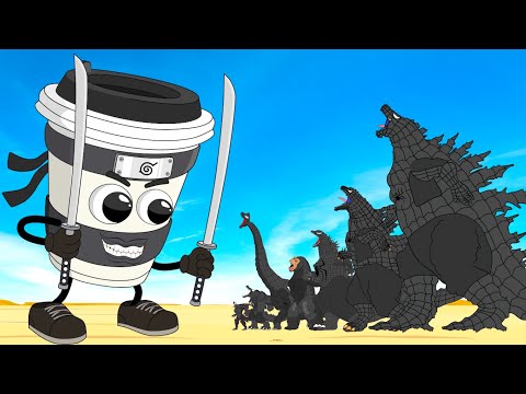 CAPPUCCINO ASSASSINO Revives Godzilla & KONG, DINOSAUR, SHARKZILLA - This is THE END BRAINROT
