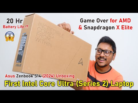 Game Over for AMD & Snapdragon..? 😱 First Intel Core Ultra (Series 2) Laptop Unboxing🔥