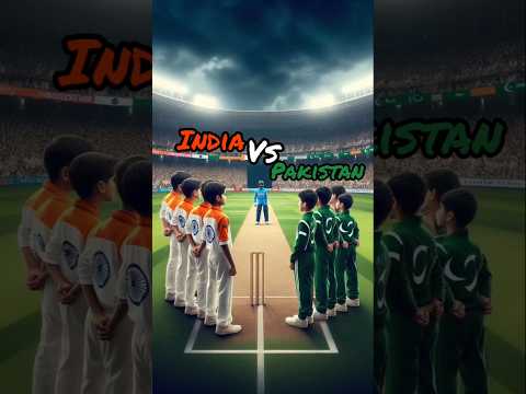 ๐ฎ๐ณindian son vs pakistani son ai cricket matche #ai #viralvideo #indvspak #viratkohli