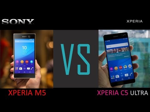 (ENGLISH) SONY XPERIA M5 VS XPERIA C5 Ultra