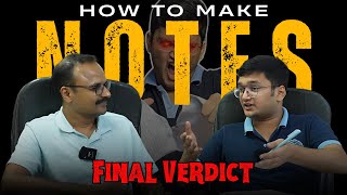 NKS sir on “Notes Faad Do” | Notes Making Strategy | Nishant Jindal | NKS sir #jee2026 #jee2027