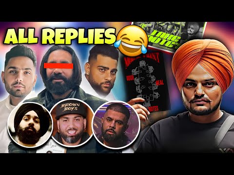 Sidhu Moose Wala New EP Moose Print All Replies 🤣 0008 Neal Take Notes Reaction & Explained