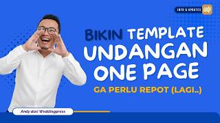 [DEMO] WDP One Page Navigation - Bikin Template Undangan One Page Navigation Jadi Mudah Dan Cepat