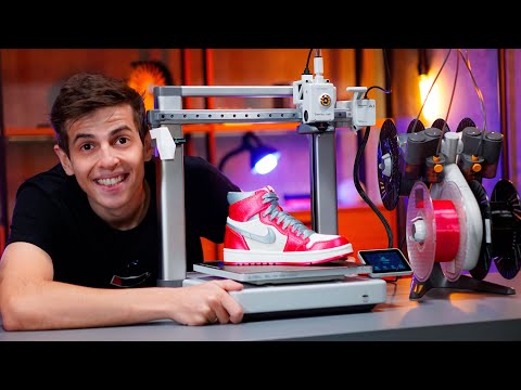 TESTEI A MELHOR MÁQUINA PARA VOCÊ TER EM CASA - Bambu Lab A1 Combo