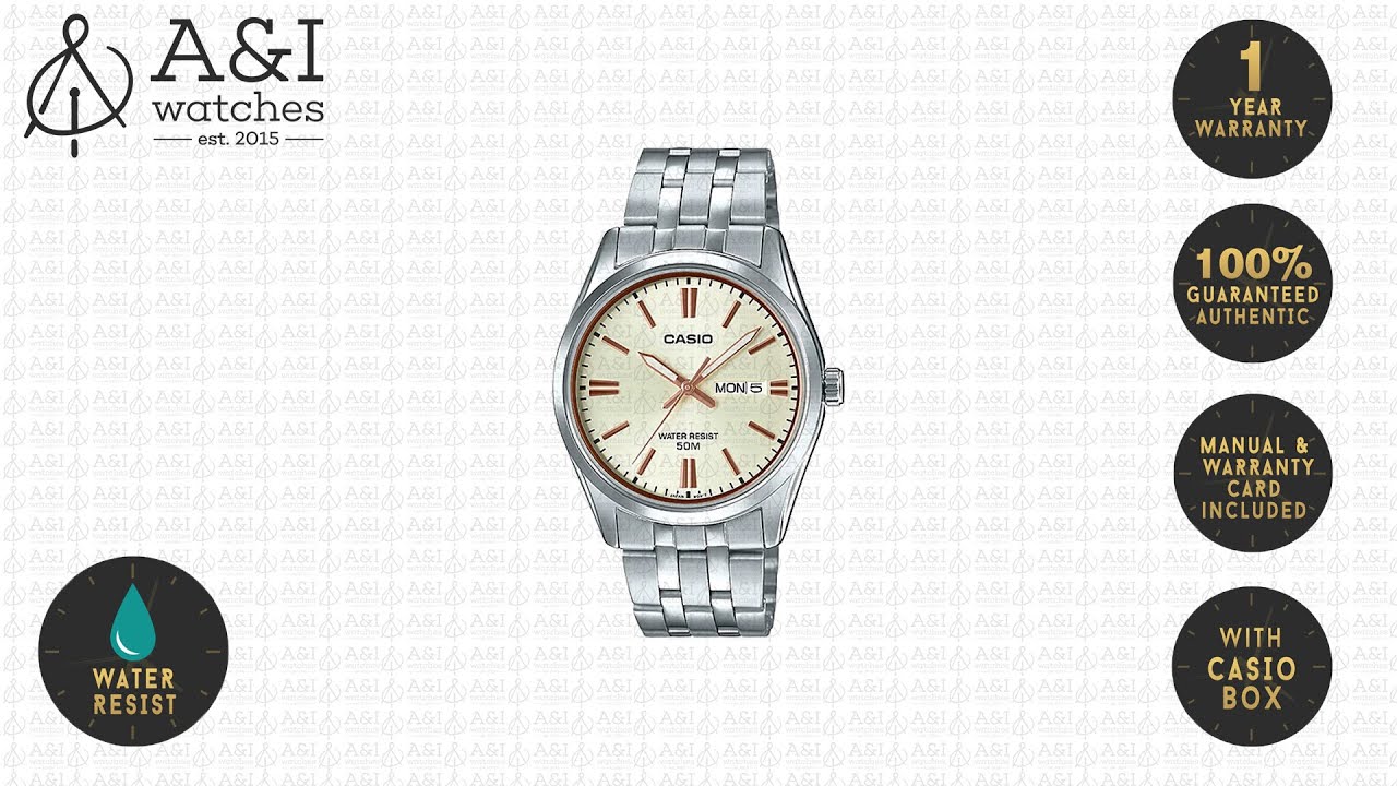 Casio Reloj Analógico Para Hombre Colección Solar Caja De Dorado - Venca -  MKP000001721
