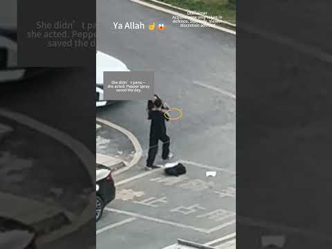Brave Woman’s Quick Action Saved the Day#Brave#Courage#Hero#Strong#Inspire#Power#Safety#Viral