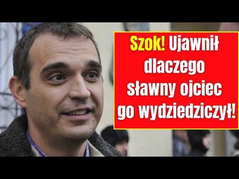 Syn sławnego aktora przerwał milczenie! Ujawnił, dlaczego znany ojciec go wydziedziczył!