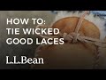 Tying the Siemens Shoelace Knot