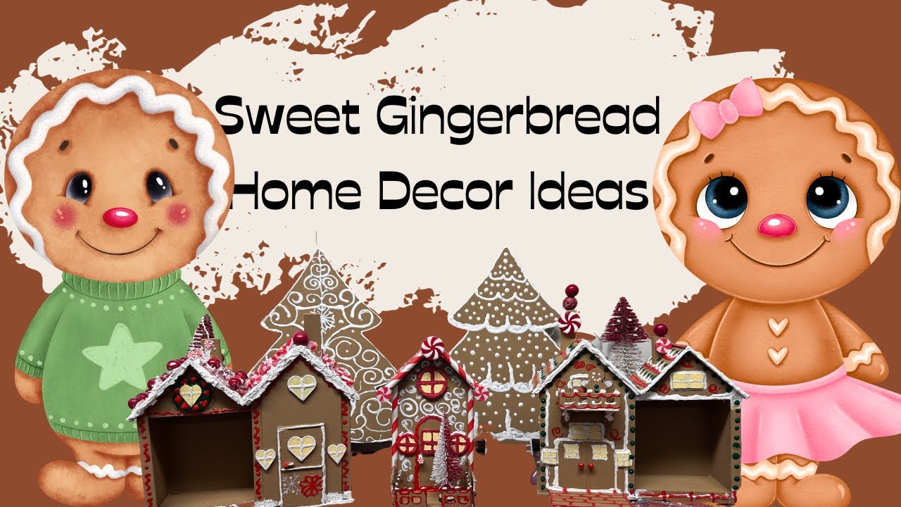So Pretty. Oh my! Gingerbread Houses| Gingerbread Decor} Merry Christmas
