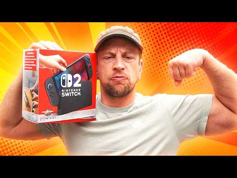 NINTENDO SWITCH 2 UNBOXING AND FIRST IMPRESSIONS
