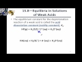 Acid Strength and pKa Relationships