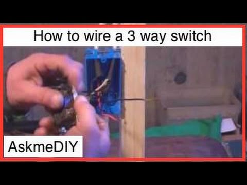 How to wire a 3 way switch