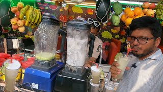 Summer Special best Street Food Drinks Mint Lemonade Recipe in bangladesh