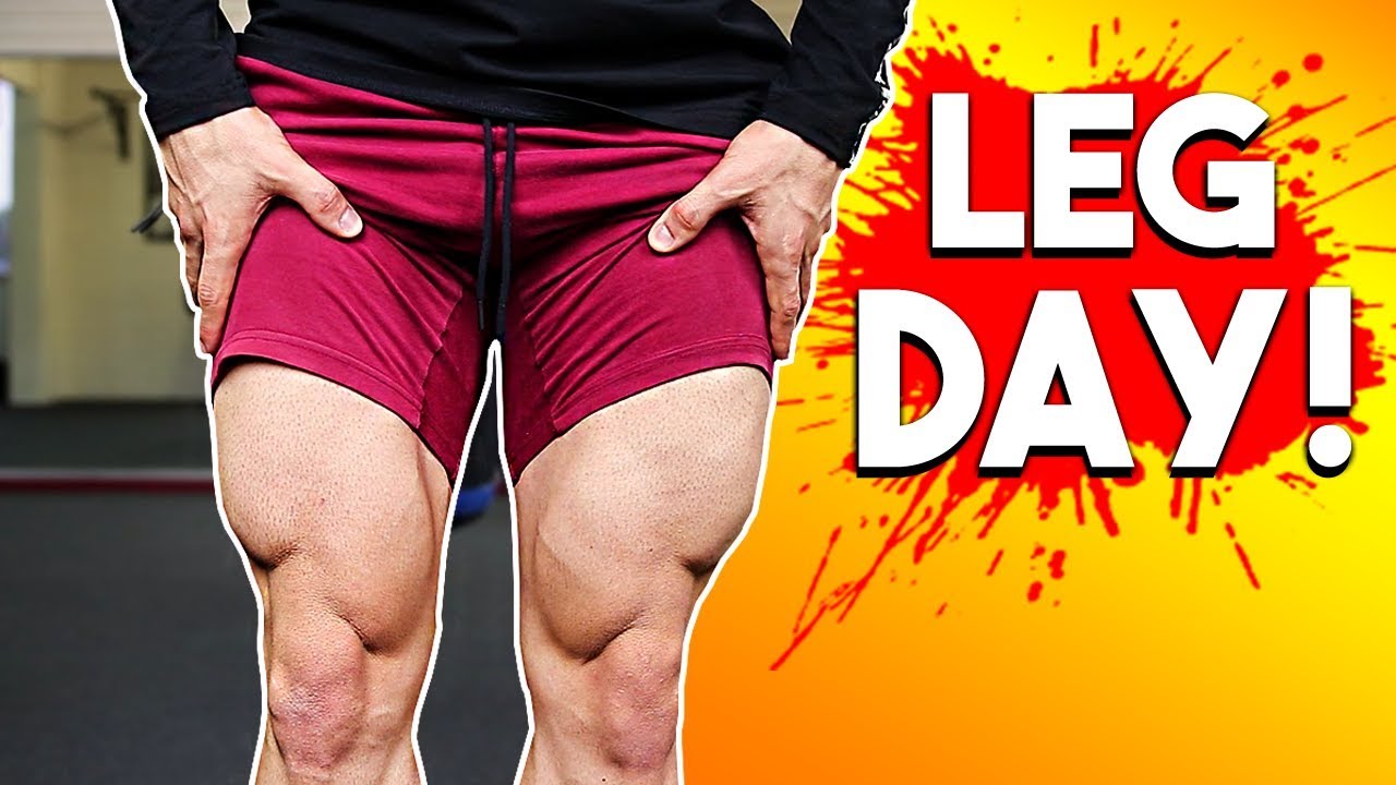 Full leg workout (chicken leg extermination) - Fraser Wilson
