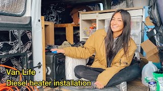Van Life: Installing a diesel heater in my van 🚐🔥