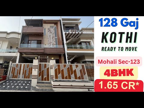 यह सुन्दर सा घर | 128 Sq.Yard Plot में बना है | Luxury Villa for sale | Property in Mohali