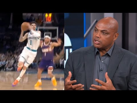 Charles Barkley hilarious reaction to LaMelo schooling his Suns "C'mon Jimmy Butler" 😂