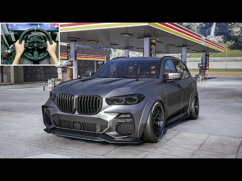 Building a BMW X5 M 926HP - CarX Street PC | Thrustmaster T300RS gameplay