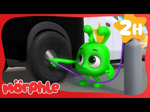 Orphle's Vehicle Chaos | 🔴 Morphle VS Orphle 🟢 | Fun Kids Cartoon