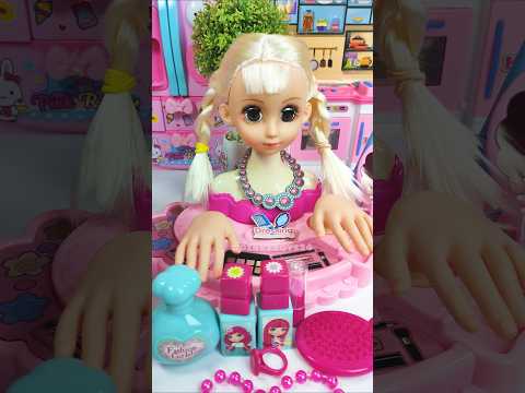 Cute Pink Makeup Set Toys, Satisfying With Unboxing ASMR Videos