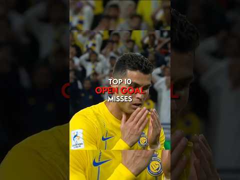 Top 10 worst open goal misses
