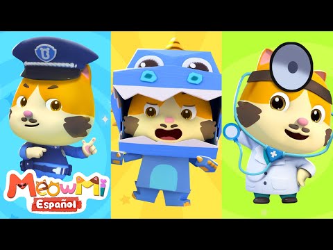 El Trabajo de Papá | Dibujos Animados | Videos Infantiles | MeowMi Family Show Español