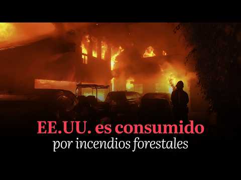 Incendio forestal en Malibú arrasa con casas y vegetación