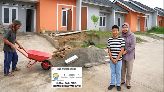IBU KANDUNG FAREL AJAK FAREL LIHAT RUMAH BARU MEREKA YANG SEDANG DIRENOVASI, SEMUA BAHAGIA
