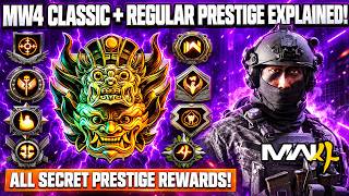 MW4 PRESTIGE LEGEND: All Rewards, Classic Prestige vs Regular Explained! (Modern Warfare 4 DMZ)