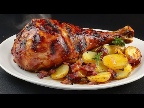 Man kann Fleisch mit den Lippen essen! Köstliches Abendessen aus einfachsten Zutaten