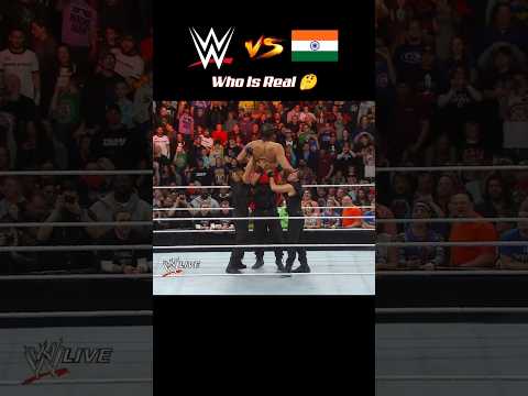 WWE vs WWE India 🇮🇳 | Shield Powerbomb 🔥 To The Great Khali #shorts